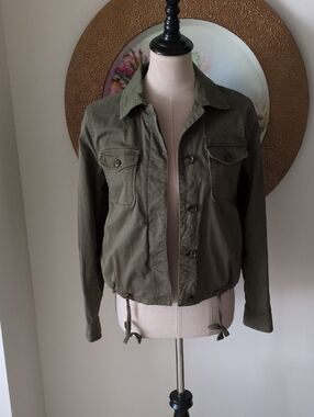 Banana Republic Utility Jacket for Women - Classic Lightweight Military Style